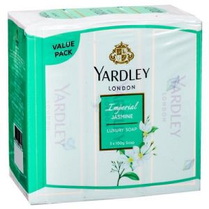 YARDLEY LONDON IMPERIAL JASMINE LUXURY SOAP 3X100GM