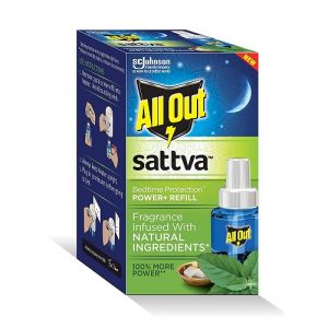 ALL OUT SATTVA NATURAL INGREDIENTS REFILL 45ML