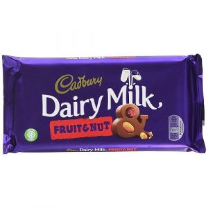 CADBURY DAIRY MILK FRUIT & NUT CHOCOLATE - Chocolate