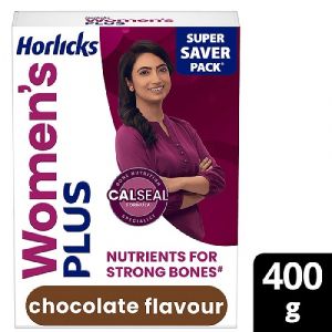 HORLICKS WOMEN'S PLUS CHOCOLATE FLAVOUR REFIL PACK 400GM