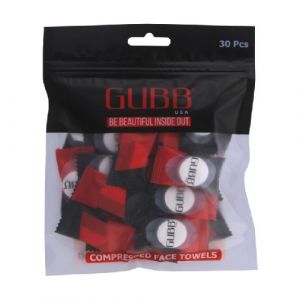 GUBB COMPRESSED FACE TOWEL 1N OF 30PCS