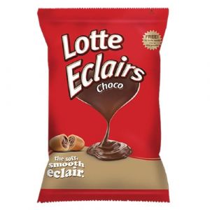 LOTTE ECLAIRS CHOCO SMOOTH ECLAIR 396GM