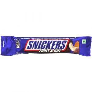 SNICKERS FRUIT & NUT BAR 22GM