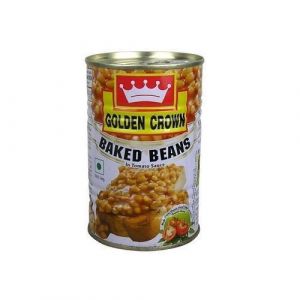 GOLDEN CROWN BEANS IN  TOMATO SAUCE 450GM