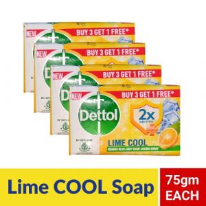 DETT LIME COOL SOAP 75G*4