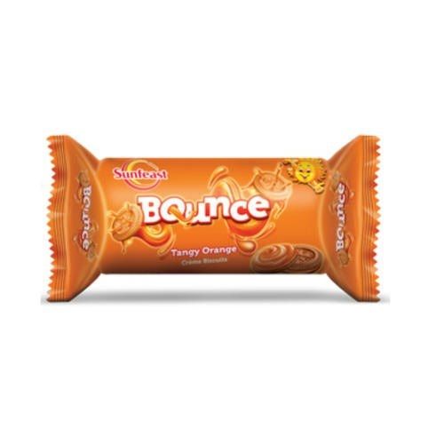 Sunfeast Bounce Orange CrÈme Biscuits 40gm